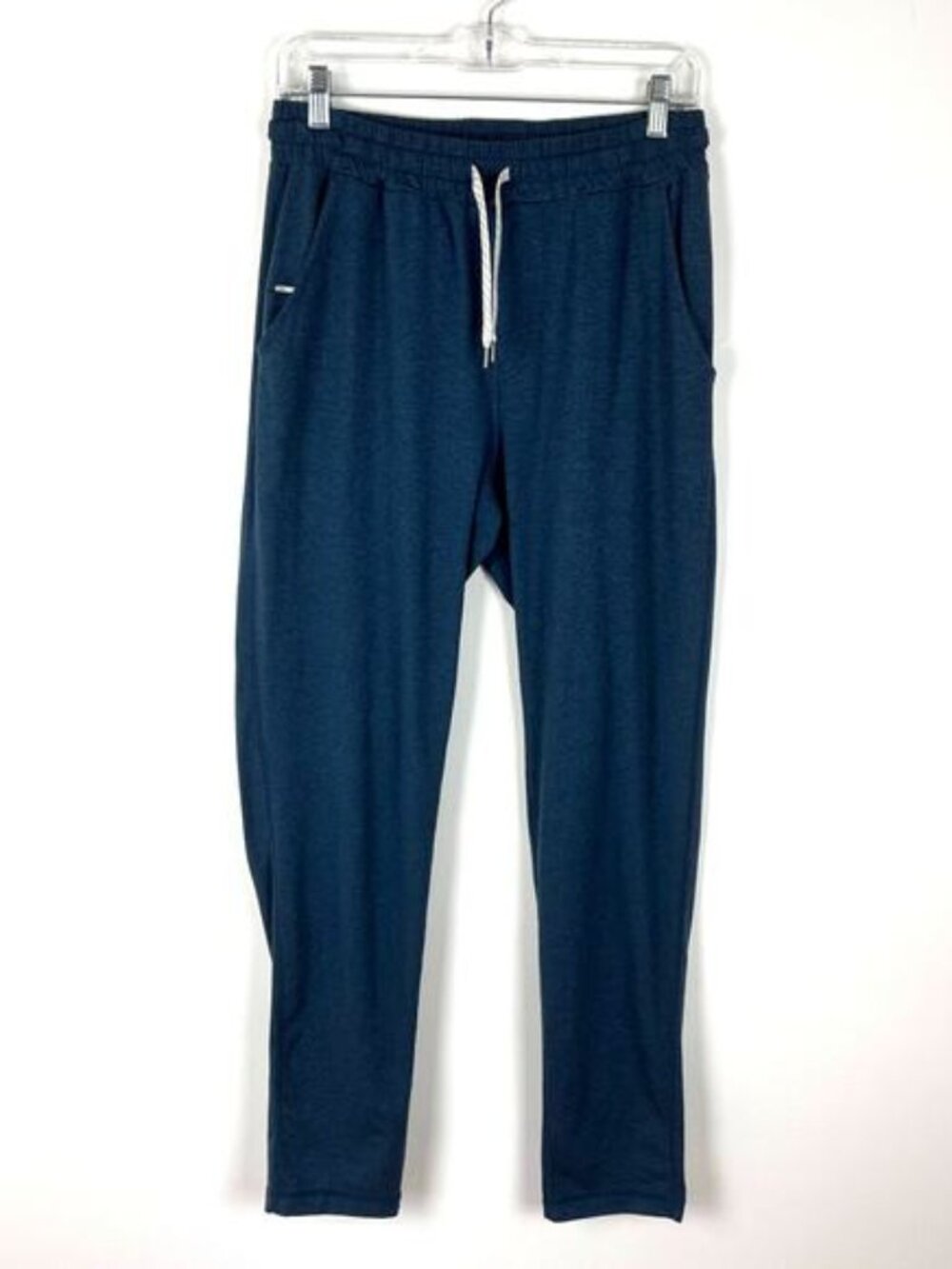 Vuori Mens Ponto Performance Pants Blue Tapered DreamKnit ~ Small athletic